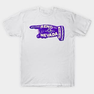 Reno Nevada Travel Good Luck Sagebrush State Lake Tahoe T-Shirt